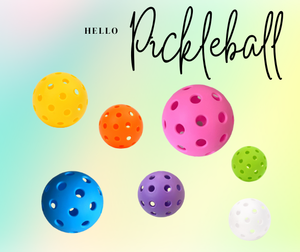 พายลูกบอลพิคเกิลบอล40รูตกแต่งในร่ม/กลางแจ้งพร้อมโลโก้ที่ปรับแต่งได้ผ่านการรับรองคุณภาพสูง - Product Image 1