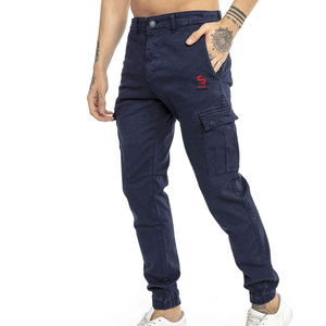 Pantalones de Trabajo Reforzados con Costuras Resistentes, Material de Grado Industrial, Sarga de Alta Resistencia, Apariencia Profesional, Confiables - Product Image 4