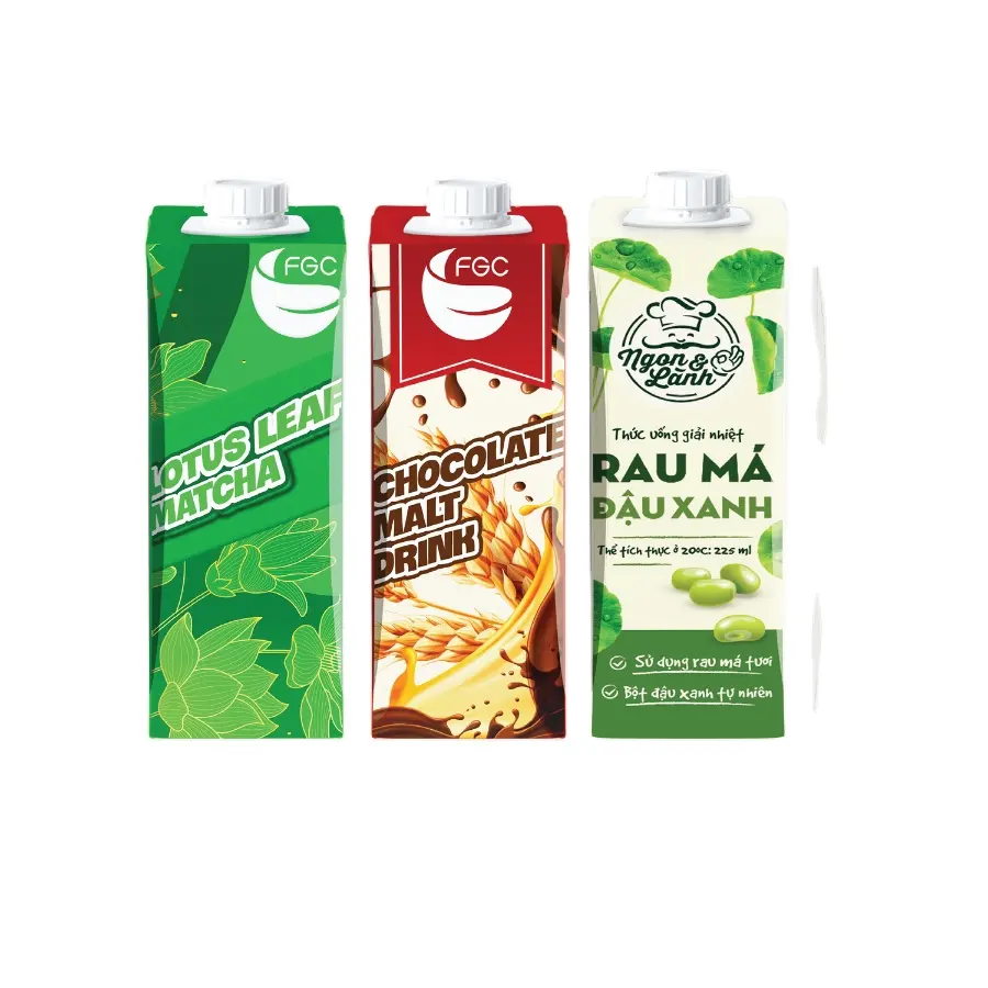 Best Quality Cereal Packaging Flavored Malt Drinks Cans 330ml Cereal Box Lotus Leaf Matcha Cereal