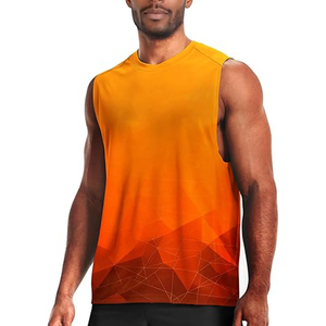 Camiseta sin Mangas para Hombre, Cómoda para Entrenamiento Físico - Product Image 4