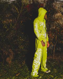 Dream Session Hoodie <b>Tracksuit</b> Full Zipper Fleece Sweatshirt Pants Set Unisex Casual Autumn Wear Solid Streetwear Regular Fit - Product Image 4