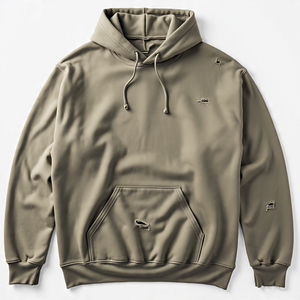 Sweat à capuche 320 GSM 100% coton molletonné unisexe avec logo personnalisé, respirant, pour hommes et femmes / Sweats à capuche imprimés personnalisés - Product Image 6