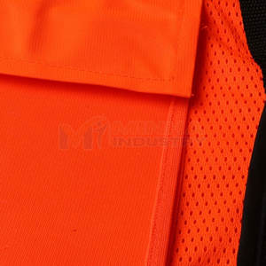 Gilet de sécurité de haute qualité fabriqué au Pakistan, logo personnalisé, haute visibilité, en vente en ligne - Product Image 6
