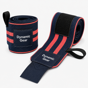 Bandes de maintien pour poignets, sangles de musculation en néoprène rembourrées, bandages de musculation pour la force athlétique, sangles de poignet pour usage sportif - Product Image 1