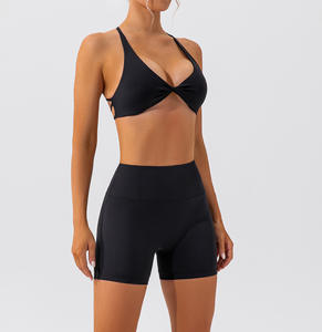 Conjunto de Yoga para mujer, ropa de gimnasio para entrenamiento, conjunto de Yoga transpirable para mujer, conjuntos de Yoga de nailon para adultos - Product Image 5