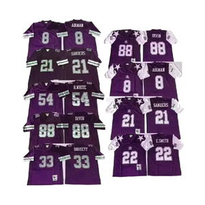 Nouvelle Arrivée 2026 – Maillots de Sport Brodés de Football Américain pour Hommes, Personnalisables pour Toutes les Équipes, Vente en Gros à Prix Abordable - Product Image 1