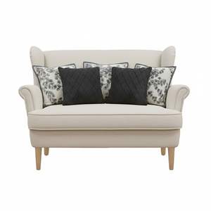 SOGA Juego de 5 Cojines Decorativos Elegantes de 45 cm, Color Gris Carbón, Tejido de Cable y Funda de Almohada Floral Gris Oscuro para Sofás de Sala de Estar - Product Image 1