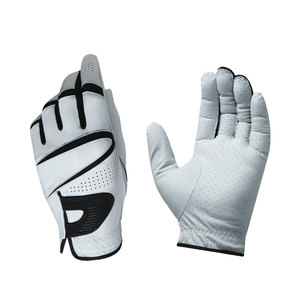 Gants de golf de qualité supérieure en gros, directement du fabricant, fournisseur de gants de golf en cuir Cabretta pour des performances inégalées - Product Image 1