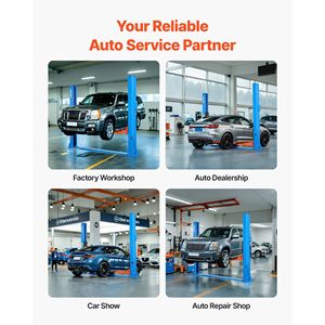 Elevador de Autos de Dos Postes con Motor Potente de 220V y 2.95 HP, Capacidad de 12000 Libras, para Sedán, SUV, Camioneta - Product Image 6