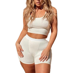Conjunto de Yoga Personalizado para Gimnasio, Sujetador Deportivo, Pantalones Cortos de Yoga de Cintura Alta de Secado Rápido, Conjuntos de Gimnasio para Mujer, Fabricante de Marca Privada - Product Image 1