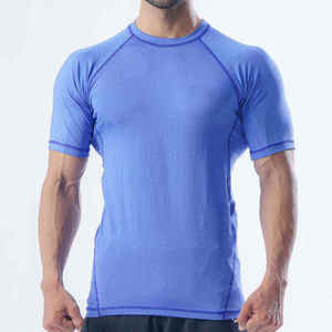 Camisetas Deportivas de Compresión para Gimnasio Hechas en Fábrica, Camisetas de Manga Larga Transpirables de Secado Rápido para Hombre - Product Image 1
