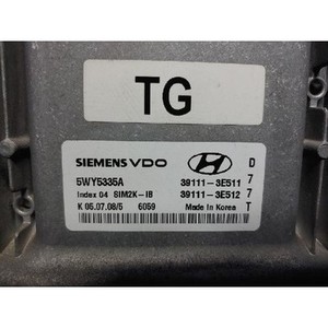 Unidad de Control del Motor Usada ORIGINAL para Grandeur/Azera TG 2005-2010, 391113E511 - Product Image 2