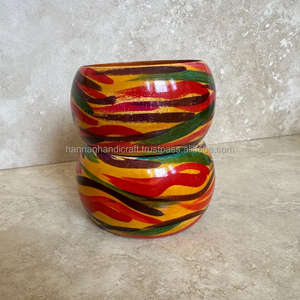 ชุดกำไลเรซิ่นเงางามทันสมัย รุ่นแองเจิล สีเขียว-น้ำตาล งานแฮนด์เมด เครื่องประดับแฟชั่นสำหรับผู้หญิงและเด็กผู้หญิง - Product Image 3