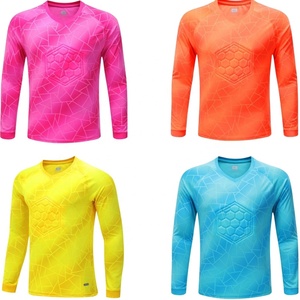 Camiseta de Fútbol de Manga Larga para Hombre, Estampado Geométrico Naranja, Cuello en V, Absorbe la Humedad, Poliéster, Top de Entrenamiento de Fútbol - Product Image 6
