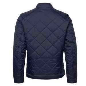 Gilet matelassé ultra-léger en coton pour homme, imperméable, sans manches, col montant, patchwork, automne, extérieur, OEM ODM - Product Image 4