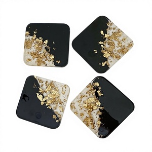 แผ่นรองแก้วและแผ่นรองจานลายฝังกระดูกหนา 5 มม. ออกแบบโลโก้ได้ตามต้องการ ดีไซน์คลาสสิก มีหลายขนาดให้เลือก สำหรับแก้วชา กาแฟ เบียร์ - ขายส่ง - Product Image 4