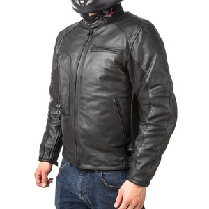 Chaqueta de Cuero para Motocicleta para Hombre, Material de Primera Calidad, Ropa Protectora para Motociclistas, OEM, ODM, Logotipo Personalizado, Ropa de Calidad de Exportación - Product Image 3