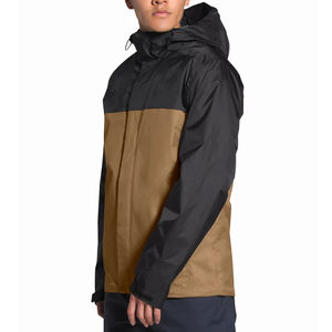 Veste de pluie imperméable pour hommes Imperméable compressible léger à capuche Veste de pluie de camping de pêche légère - Product Image 3