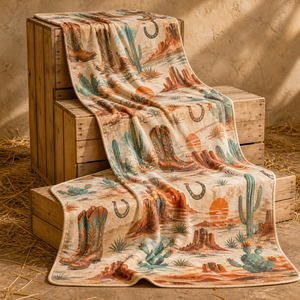 Custom Printed <b>Throw</b> Blanket Personalized Christmas Western Nautical Ballet Baking Bee Sublimation Flannel Fleece Polyester - Product Image 6