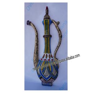 Tout nouveau Design tenture murale Surahi Sculpture décorative Surati Statue en aluminium pour hôtel bureau café au meilleur prix - Product Image 6