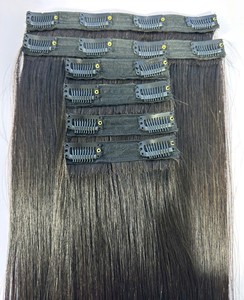 High Quality 6-32 Inch Loose Deep Wave Remy Virgin Hair Extensions Clip-in for Women Cuticle Aligned Straight & Curly Styles - Product Image 1