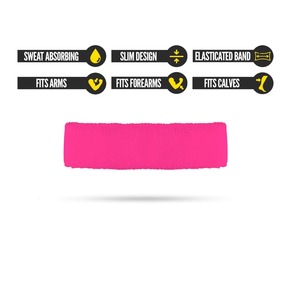 Bandeau de sport en coton blanc antidérapant de 4,5 cm de large, imprimé par transfert thermique, ajustement universel pour l'exercice et le fitness - Product Image 6