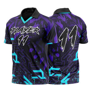 Camiseta de Fútbol Americano 7v7 para Hombre, Talla Grande, Transpirable, Antibacteriana, de Secado Rápido, que Absorbe la Humedad, de Poliéster - Product Image 1