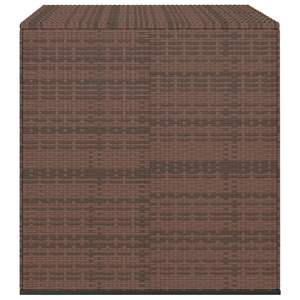 Scatola cuscino Patio marrone PE Rattan per la conservazione - Product Image 2