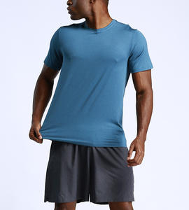 T-shirt de sport pour homme, à séchage rapide, respirant, performant, en polyester - Product Image 4
