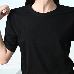 เสื้อยืดคอกลมสีพื้นแฟชั่นเซ็กซี่ แขนสั้น ผ้าถักลายนูน สำหรับผู้หญิง สวมใส่สบายๆ คุณภาพดีราคาถูก - Product Image 6