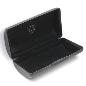 กล่องใส่แว่นตาหนัง PU สีดำ โลโก้สั่งทำพิเศษ - Product Image 4