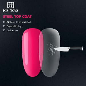 ICE NOVA Haute Brillance Grand Volume Sans Essuyage Sans Bâton Chrome Gel Top <span class=keywords><strong>Coat</strong></span> En Gros Acier Top <span class=keywords><strong>Coat</strong></span> Vernis À Ongles - Product Image 5