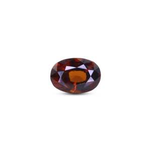 Hessonita Natural de Corte Ovalado, Gema Suelta de 6.2 Quilates y 15mm para Joyería Fina - Product Image 1