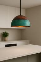 Lampes suspendues de haute qualité avec un design tendance en métal rond pour la décoration