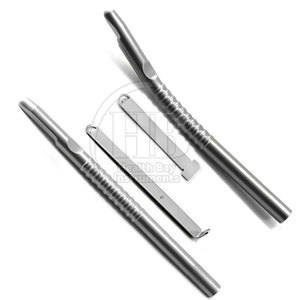 Raspador Óseo Quirúrgico Manual, Instrumento Dental de Acero Inoxidable, Herramienta de Precisión para Recolección de Hueso, Borde de Raspado Fino, Certificado CE - Product Image 4