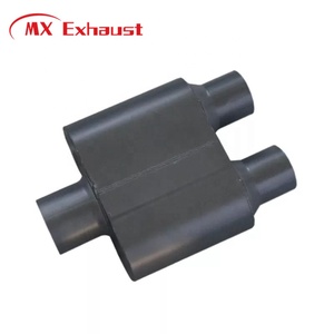 Qualidade superior Aço Inoxidável Câmara Universal Auto Peças Escape Silêncio Silenciador