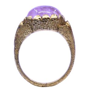 Bijoux en argent sterling 925 plaqué or pour mariage, pierre précieuse morganite, bague classique pour femme - Product Image 3