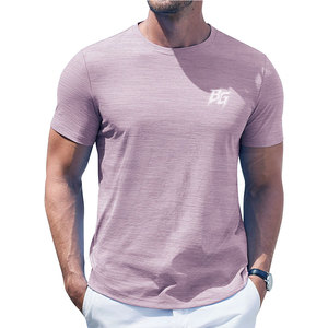 Breathable Lightweight Slim Solid Performance Running T-Shirts Quick Dry Short Sleeve Athletic <b>Top</b> Training Jogging Outdoor - Product Image 5