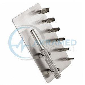Premium Keyes Dermal <b>Punch</b> <b>Set</b> 4 Inch Stainless Steel General Surgery Surgical Instrument Kit CE Certified ISO13485 Reusable 1 - Product Image 2