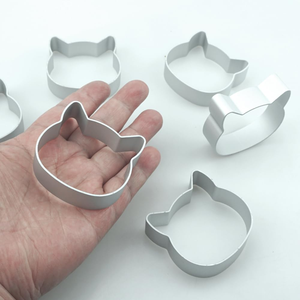 ที่ตัดคุกกี้สแตนเลส ดีไซน์น่ารัก รูปทรงกลม ใช้สำหรับทำเค้ก - Product Image 1