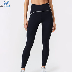 OEM Custom Women's High Rise Yoga <b>Leggings</b> Moisture Wicking Four Way Stretch Workout Athletic Wear Manufacturer - Product Image 1