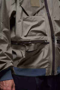 Premium Waterproof Techwear <b>Jacket</b> Men's Cyberpunk Tactical Windbreaker Urban Streetwear Multi-pocket Functional Utility Coat - Product Image 5