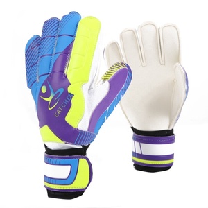 Gants de gardien de but en microfibre, imperméables, durables, professionnels, pour le football en plein air, protection des doigts, vente en gros OEM - Product Image 2