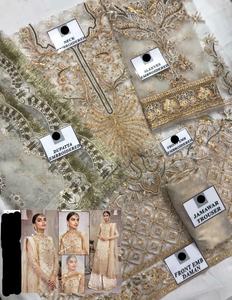 2022 Vente Chaude Pakistanaise Indienne Designer Soie Salwar Kameez Robe De Mariée Sharara Collection De La Collection - Product Image 3