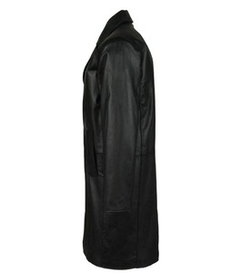 Veste en cuir d'agneau véritable noire pour homme, de qualité supérieure, par Maximize Wear - Product Image 2