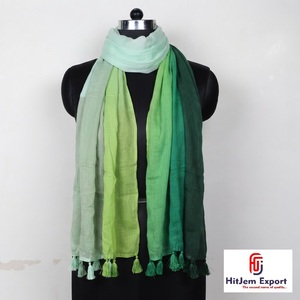 Lightweight Solid Color <b>Scarf</b> Material Mill for Cotton Viscose Polyester Blends B2B Wholesale Private Label Production - Product Image 2