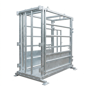 OEM ODM Made in Vietnam Individual <b>Cow</b> Box Calf Hutch Heavy Duty Hot Dipped Galvanized Steel 800kg ISO9001 Sedex Certified EU - Product Image 3