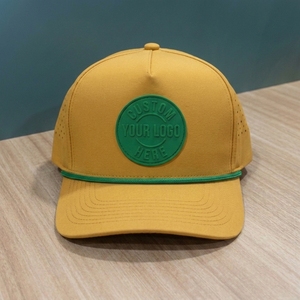 Gorra de Béisbol/Golf Personalizada de 5 Paneles, Perforada con Corte Láser, Logotipo Personalizado, Cierre a Presión, OEM, ODM, Marca Privada, Venta al Por Mayor, MOQ Bajo - Product Image 2