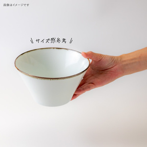 Solo 175 <b>Bowl</b>-Mino Ware Ceramic Soup <b>Bowl</b> Made in Japan Cute Porcelain Noodle <b>Bowl</b> - Product Image 3