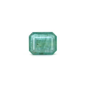 Loose Zambian Emerald 8.5 Carat Certified Trillion Pear Cut Synthetic Gemstone - Product Image 1